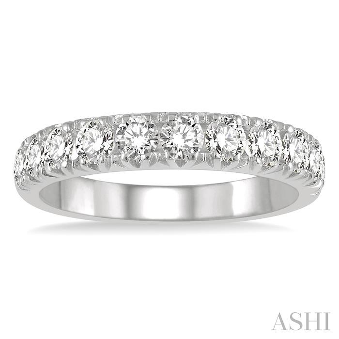 11 Stone Diamond Wedding Band - Image 2