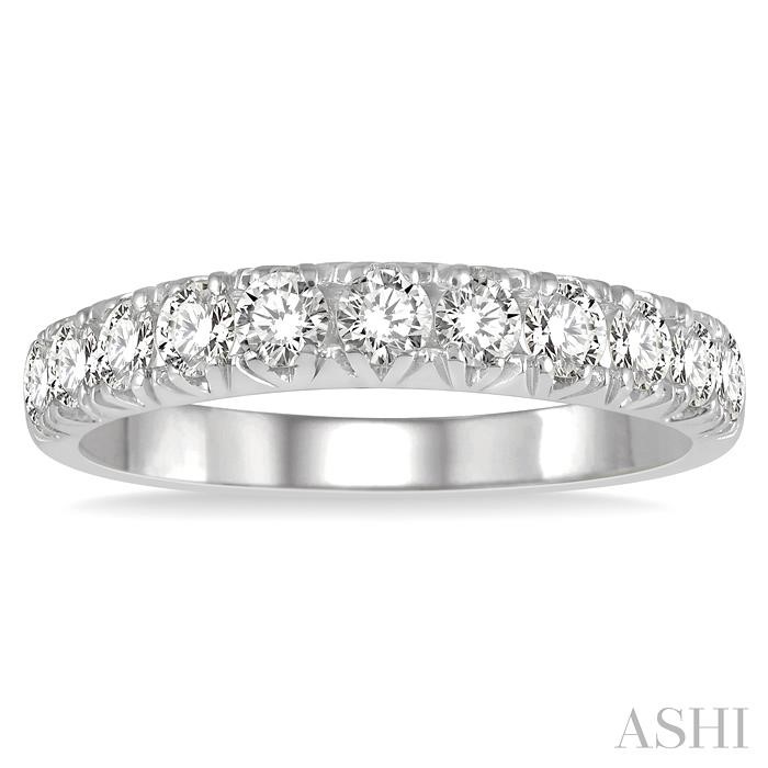 11 Stone Diamond Wedding Band - Image 2