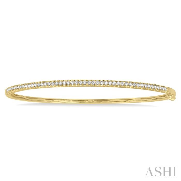 Stackable Diamond Bangle - Image 2