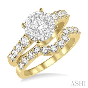 LOVEBRIGHT DIAMOND WEDDING SET