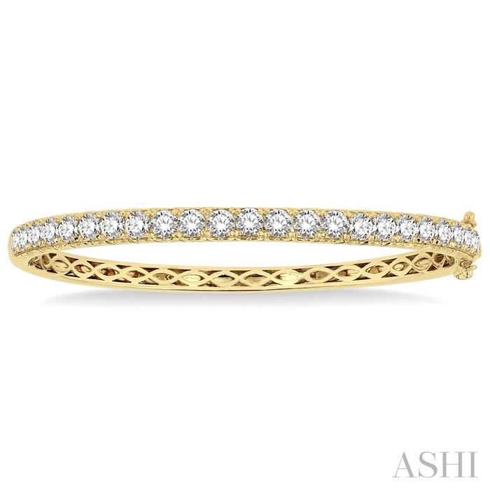 Stackable Diamond Bangle - Image 2