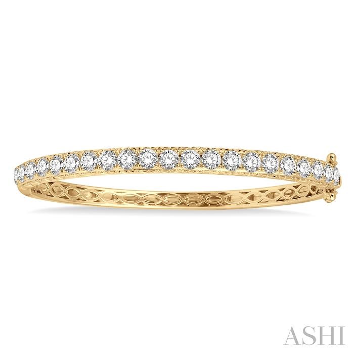 Stackable Diamond Bangle - Image 2