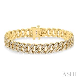 Cuban Diamond Fashion Bracelet