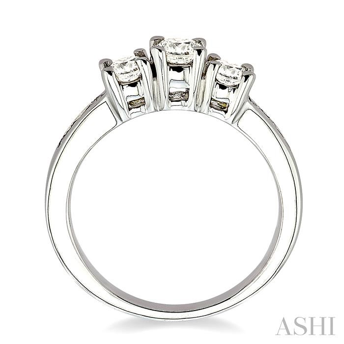 PAST PRESENT & FUTURE DIAMOND ENGAGEMENT RING - Image 3