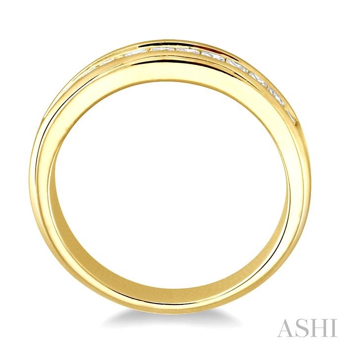 Channel Set Diamond Wedding Band - Image 3