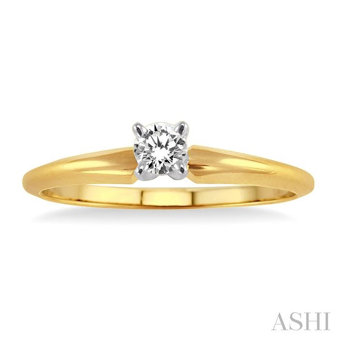 ROUND SHAPE DIAMOND SOLITAIRE RING - Image 2