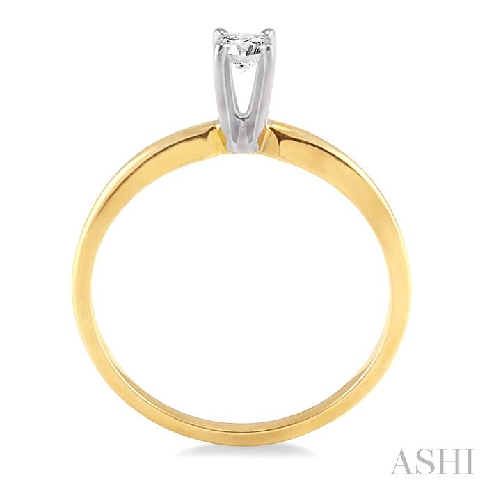 ROUND SHAPE DIAMOND SOLITAIRE RING - Image 3