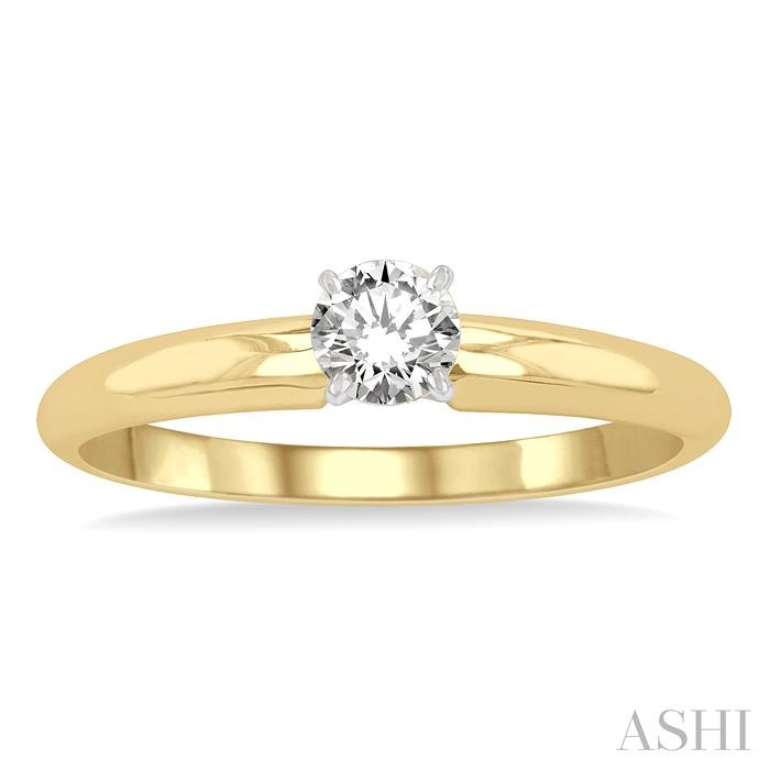 ROUND SHAPE DIAMOND SOLITAIRE RING - Image 2