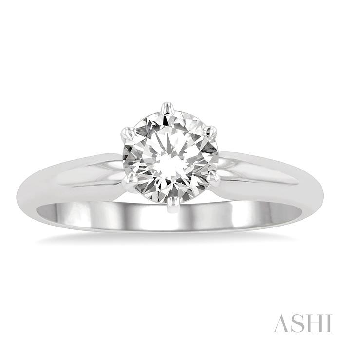 ROUND SHAPE DIAMOND SOLITAIRE RING - Image 2
