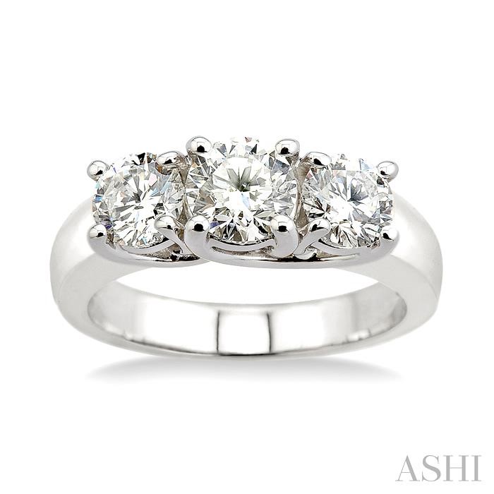 PAST PRESENT & FUTURE DIAMOND RING - Image 2