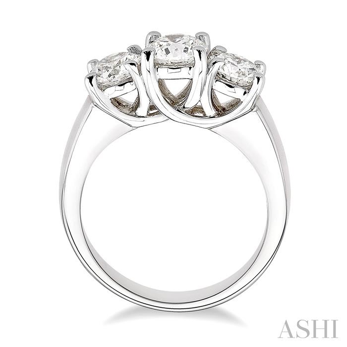 PAST PRESENT & FUTURE DIAMOND RING - Image 3