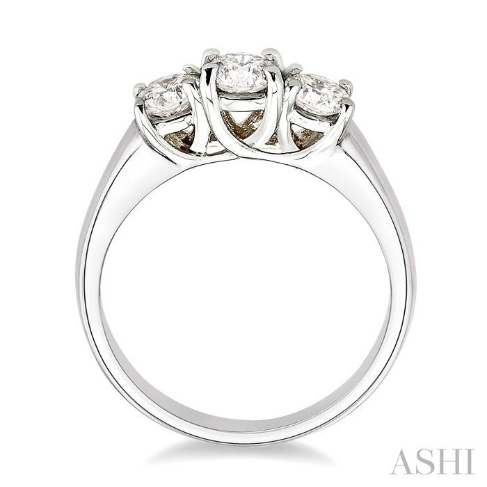 PAST PRESENT & FUTURE DIAMOND RING - Image 3