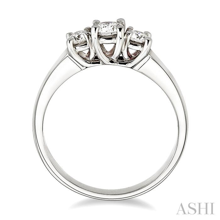PAST PRESENT & FUTURE DIAMOND RING - Image 3