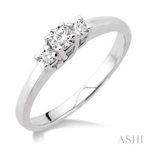 PAST PRESENT & FUTURE DIAMOND RING