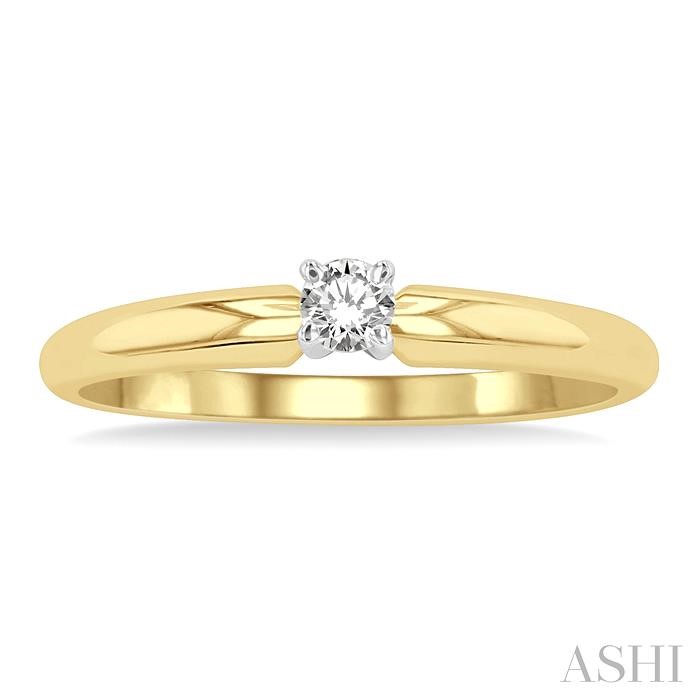 ROUND SHAPE DIAMOND SOLITAIRE RING - Image 2