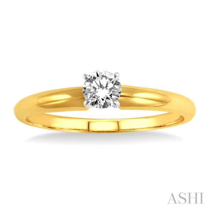 ROUND SHAPE DIAMOND SOLITAIRE RING - Image 2