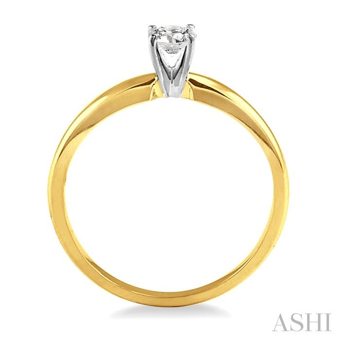 ROUND SHAPE DIAMOND SOLITAIRE RING - Image 3