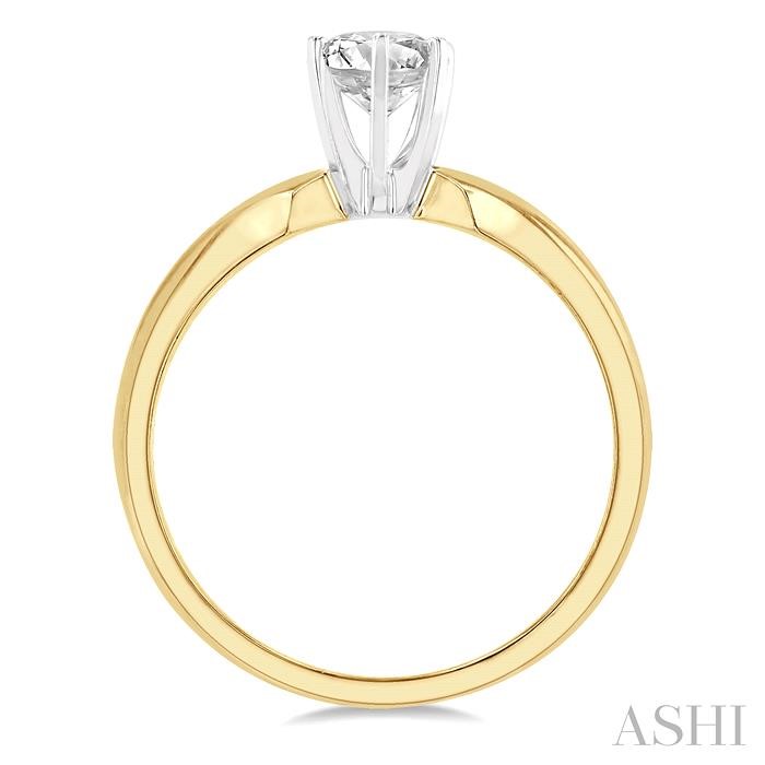 ROUND SHAPE DIAMOND SOLITAIRE RING - Image 3