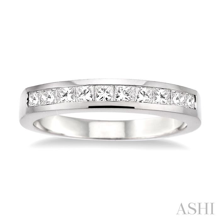 Channel Set Diamond Wedding Band - Image 2