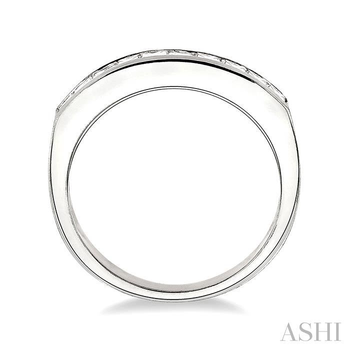 Channel Set Diamond Wedding Band - Image 3