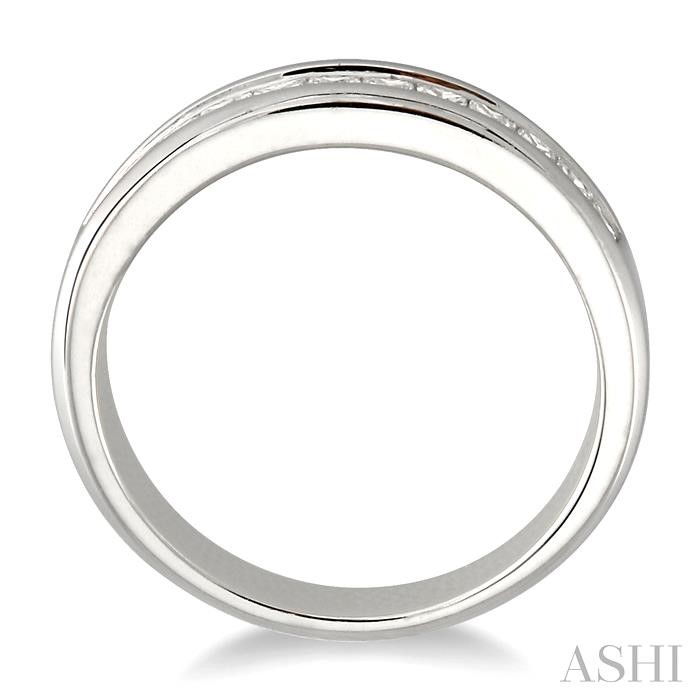 CHANNEL SET DIAMOND WEDDING BAND - Image 3