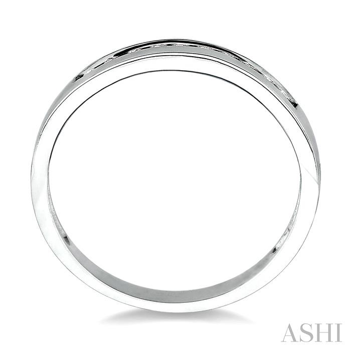 Channel Set Diamond Wedding Band - Image 3