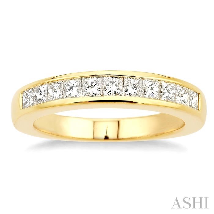 Channel Set Diamond Wedding Band - Image 2