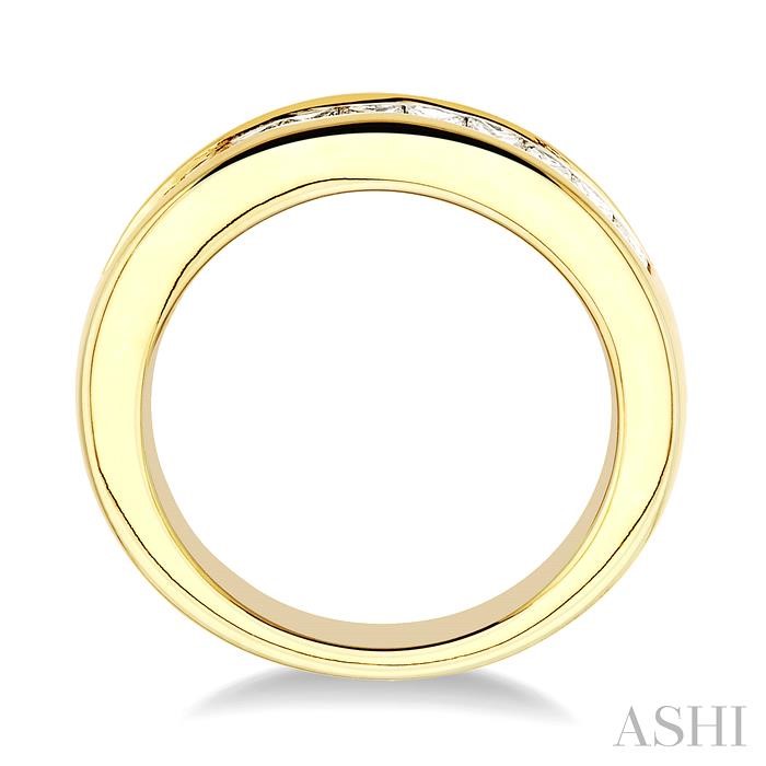 Channel Set Diamond Wedding Band - Image 3