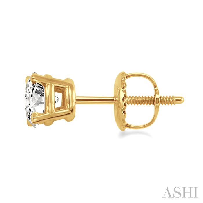 STUD DIAMOND EARRINGS - Image 3