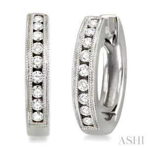 DIAMOND HOOP EARRINGS
