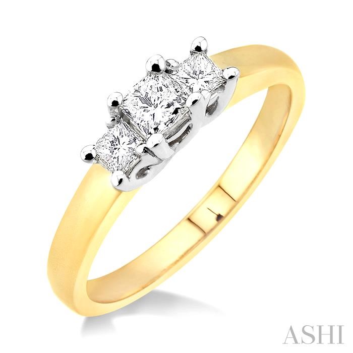 PAST PRESENT & FUTURE DIAMOND RING