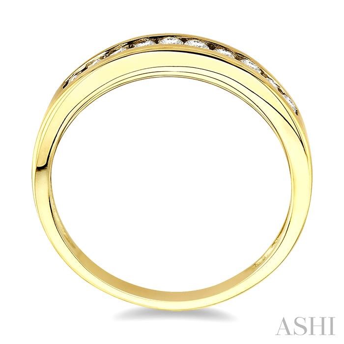 Channel Set Diamond Wedding Band - Image 3