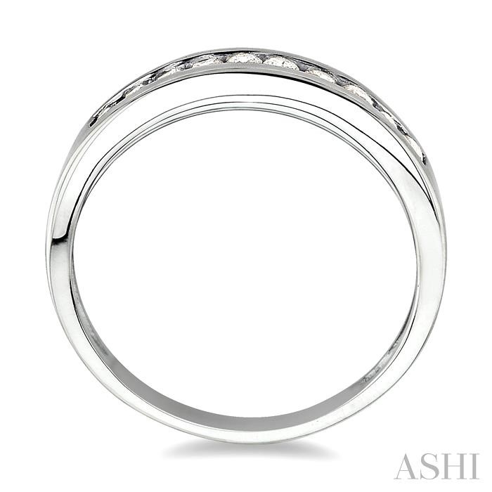 Channel Set Diamond Wedding Band - Image 3