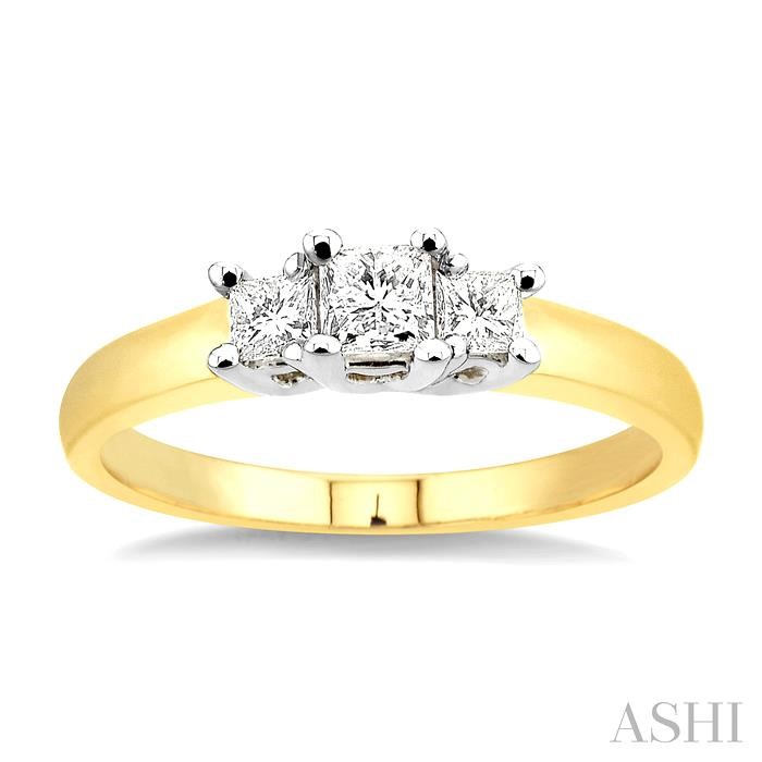 PAST PRESENT & FUTURE DIAMOND RING - Image 2