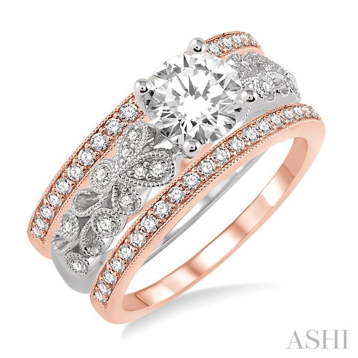 SEMI-MOUNT DIAMOND RING SET