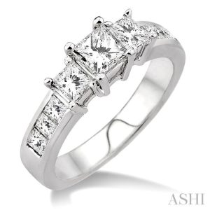 PAST PRESENT & FUTURE DIAMOND ENGAGEMENT RING