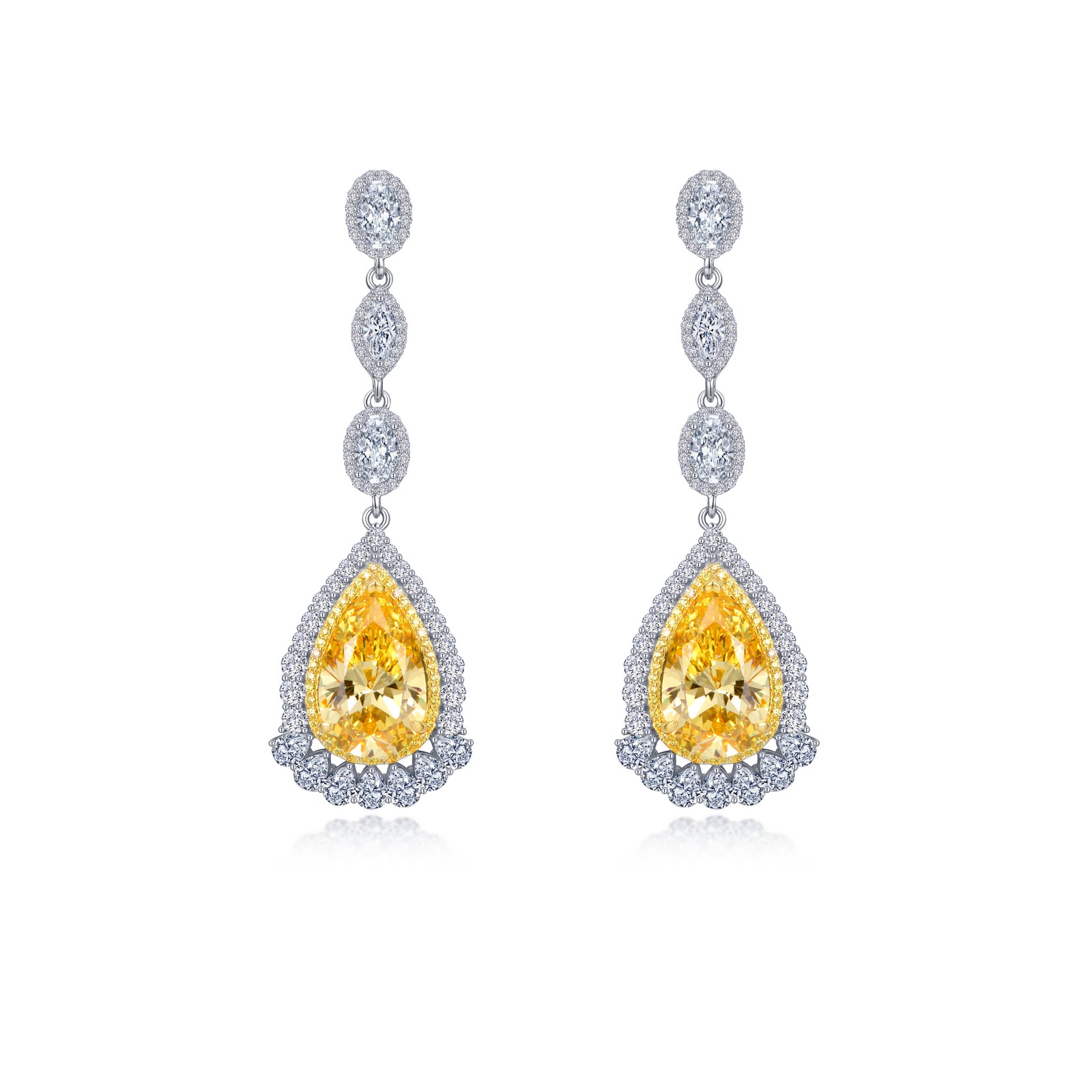 Regal Statement Drop Earrings