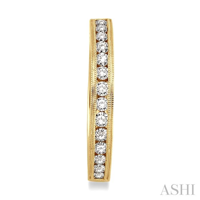 DIAMOND HOOP EARRINGS - Image 2