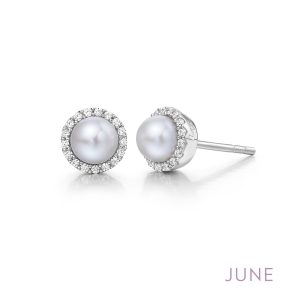 June Birthstone Earrings