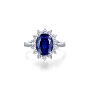 3.1 CTW Halo Engagement Ring