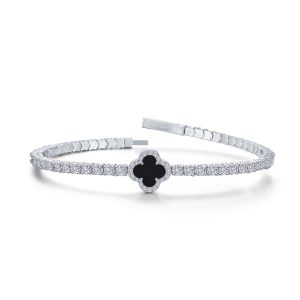 2.40 CTW Flexible Tennis Bracelet