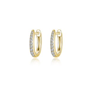 Dainty Huggie Hoop Earrings
