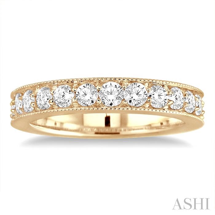 Channel Set Diamond Wedding Band - Image 2