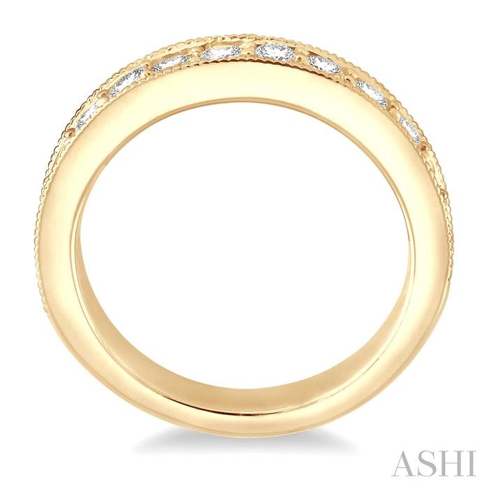 Channel Set Diamond Wedding Band - Image 3