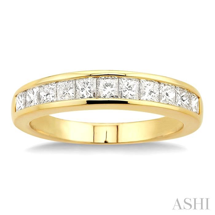 Channel Set Diamond Wedding Band - Image 2