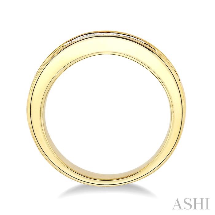 CHANNEL SET DIAMOND WEDDING BAND - Image 3