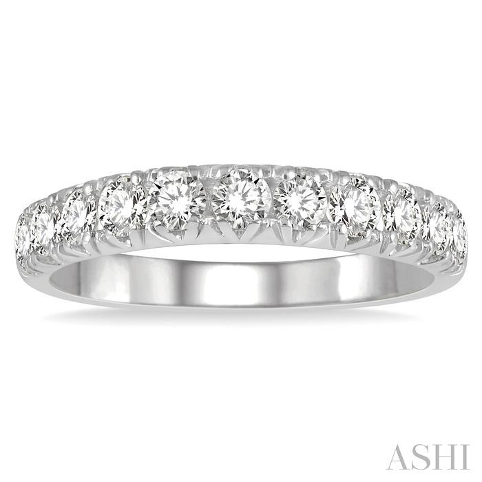11 Stone Diamond Wedding Band - Image 2