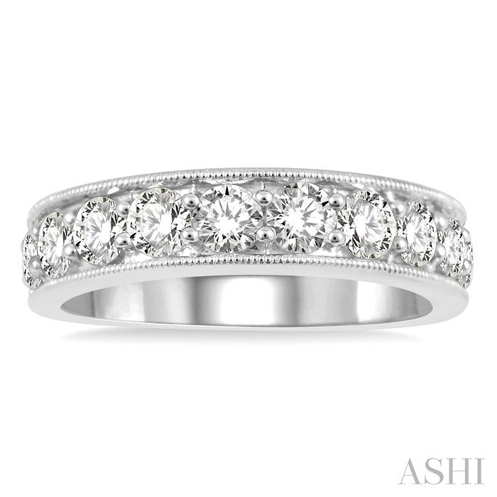 Diamond Wedding Band - Image 2