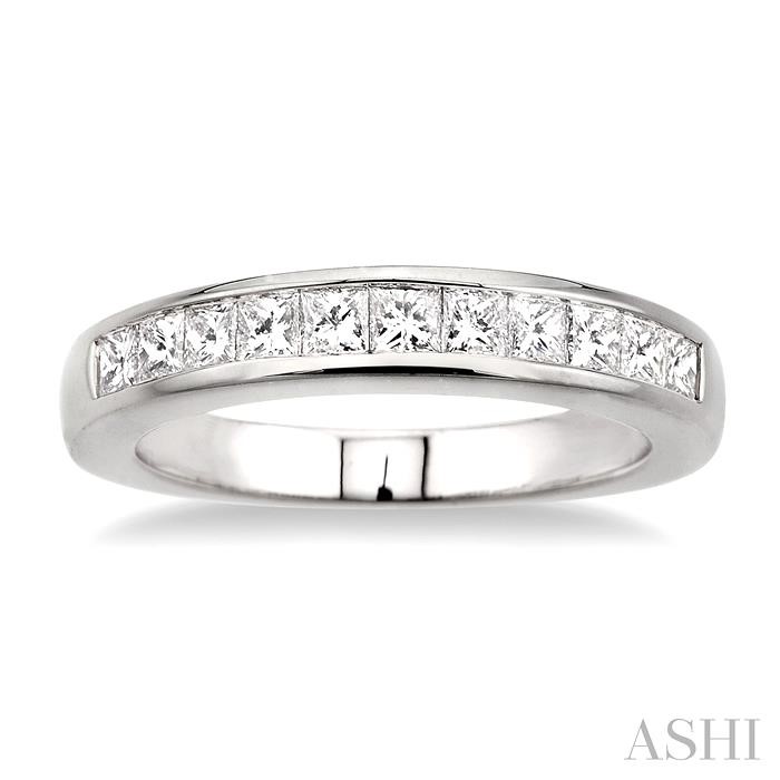 Channel Set Diamond Wedding Band - Image 2