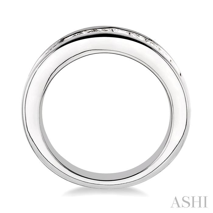 Channel Set Diamond Wedding Band - Image 3